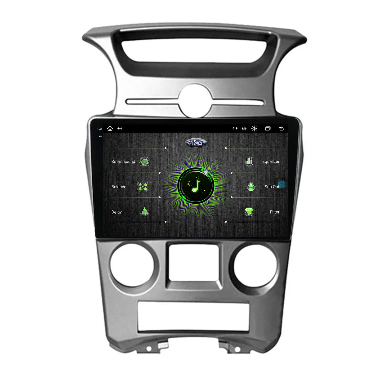 Navigatie Kia Carens (2007-2011), Android, X-Octacore / 8GB RAM + 256GB ROM, 9.5 Inch - AD-BGX9008+AD-BGRKIT209V2