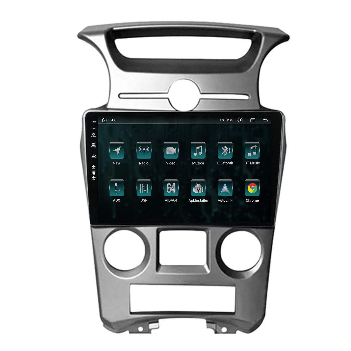 Navigatie Kia Carens (2007-2011), Android, Z-Octacore / 8GB RAM + 256GB ROM, 9 Inch - AD-BGZ9008+AD-BGRKIT209V2