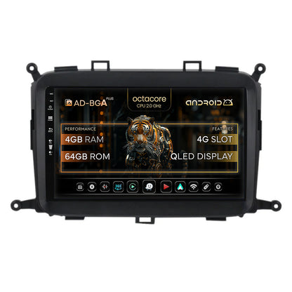Navigatie Kia Carens (2012-2017), Android, A-Octacore / 4GB RAM + 64GB ROM, 9 Inch - AD-BGA9004+AD-BGRKIT220