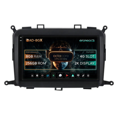 Navigatie Kia Carens (2012-2017), Android, X-Octacore / 8GB RAM + 256GB ROM, 9.5 Inch - AD-BGX9008+AD-BGRKIT220