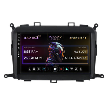 Navigatie Kia Carens (2012-2017), Android, Z-Octacore / 8GB RAM + 256GB ROM, 9 Inch - AD-BGZ9008+AD-BGRKIT220