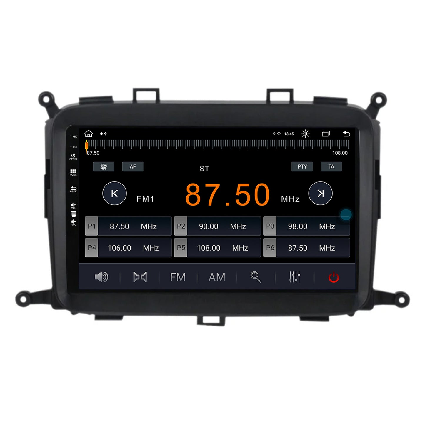 Navigatie Kia Carens (2012-2017), Android, Z-Octacore / 8GB RAM + 256GB ROM, 9 Inch - AD-BGZ9008+AD-BGRKIT220