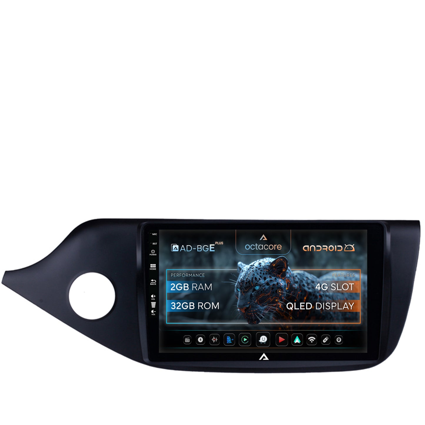 Navigatie Kia CEED (2012-2018), Android, E-Octacore / 2GB RAM + 32GB ROM, 9 Inch - AD-BGE9002+AD-BGRKIT149