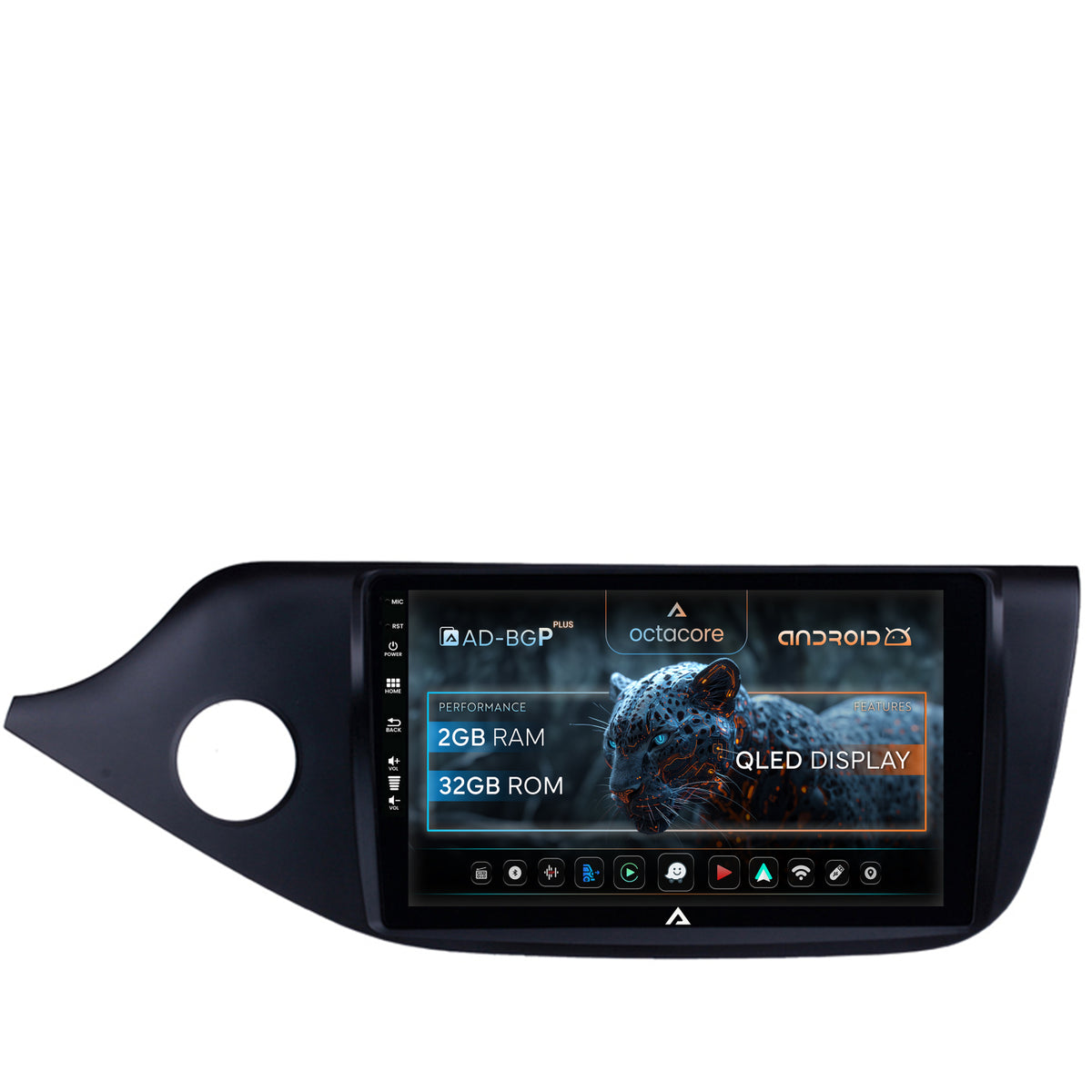 Navigatie Kia CEED (2012-2018), Android, P-Octacore / 2GB RAM + 32GB ROM, 9 Inch - AD-BGP9002+AD-BGRKIT149