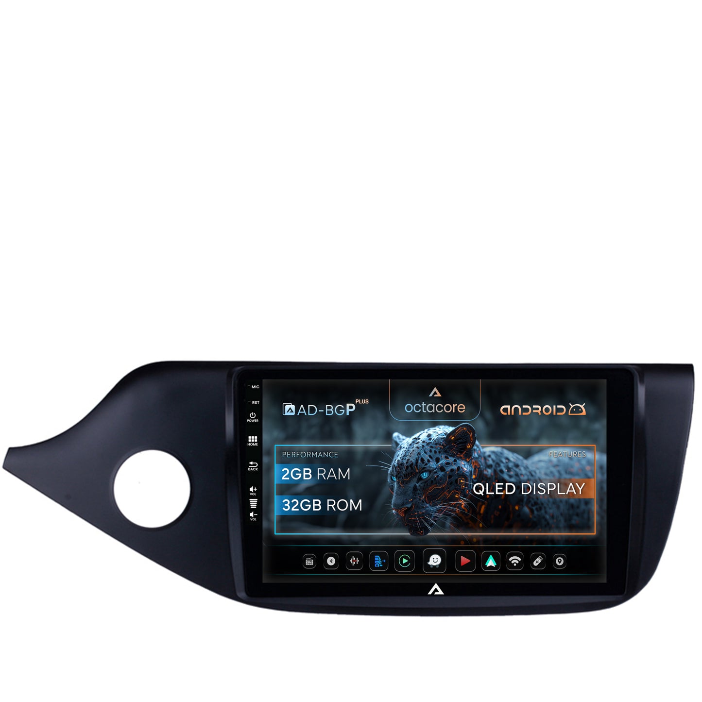 Navigatie Kia CEED (2012-2018), Android, P-Octacore / 2GB RAM + 32GB ROM, 9 Inch - AD-BGP9002+AD-BGRKIT149