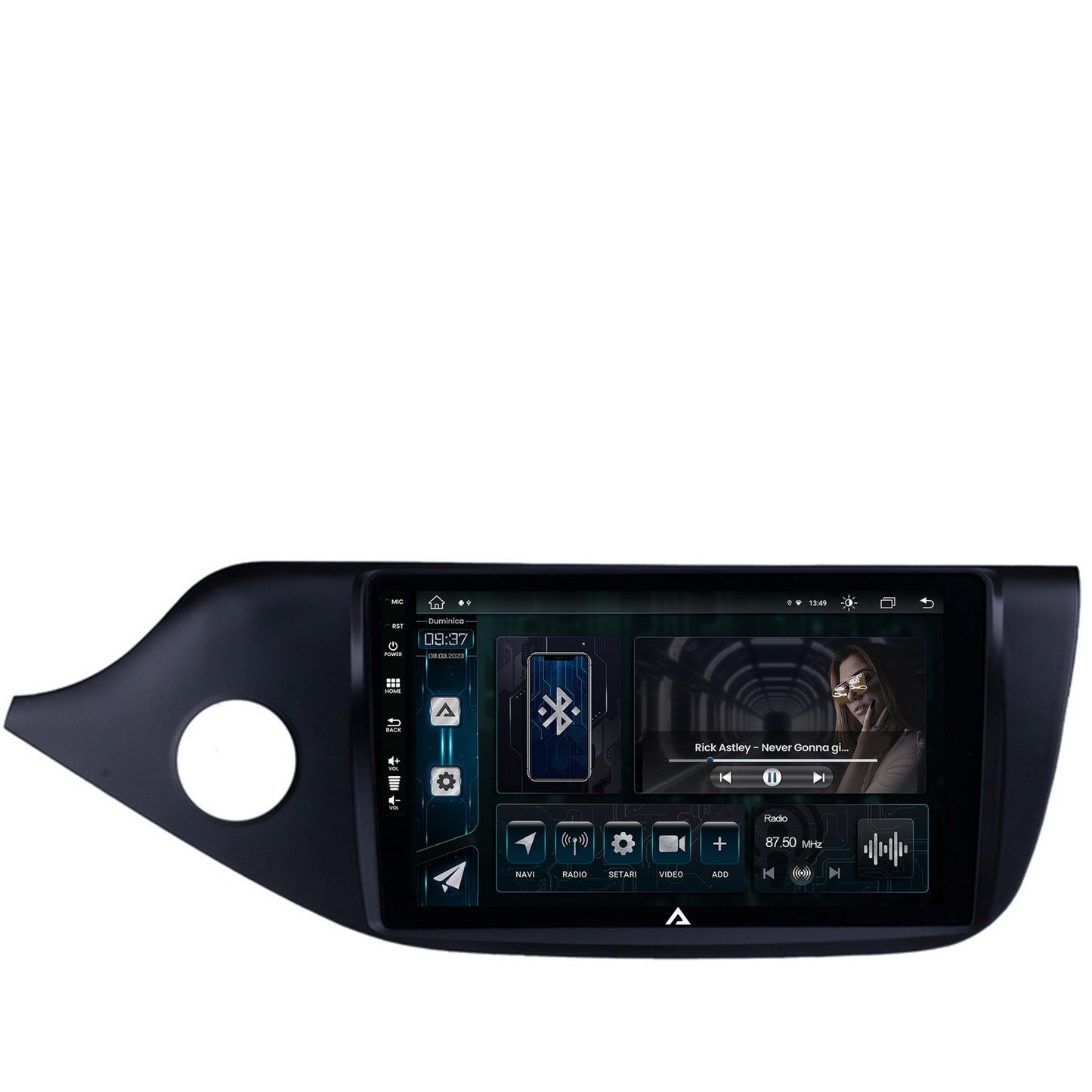 Navigatie Kia CEED (2012-2018), Android, Z-Octacore / 8GB RAM + 256GB ROM, 9 Inch - AD-BGZ9008+AD-BGRKIT149