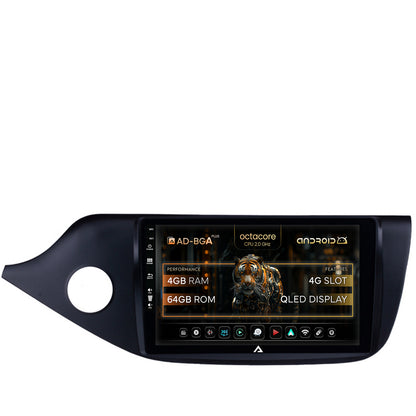 Navigatie Kia CEED (2012-2018), Android, A-Octacore / 4GB RAM + 64GB ROM, 9 Inch - AD-BGA9004+AD-BGRKIT149