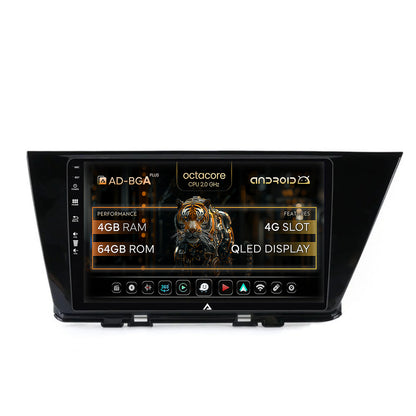 Navigatie Kia Niro (2016+), Android, A-Octacore / 4GB RAM + 64GB ROM, 9 Inch - AD-BGA9004+AD-BGRKIT152
