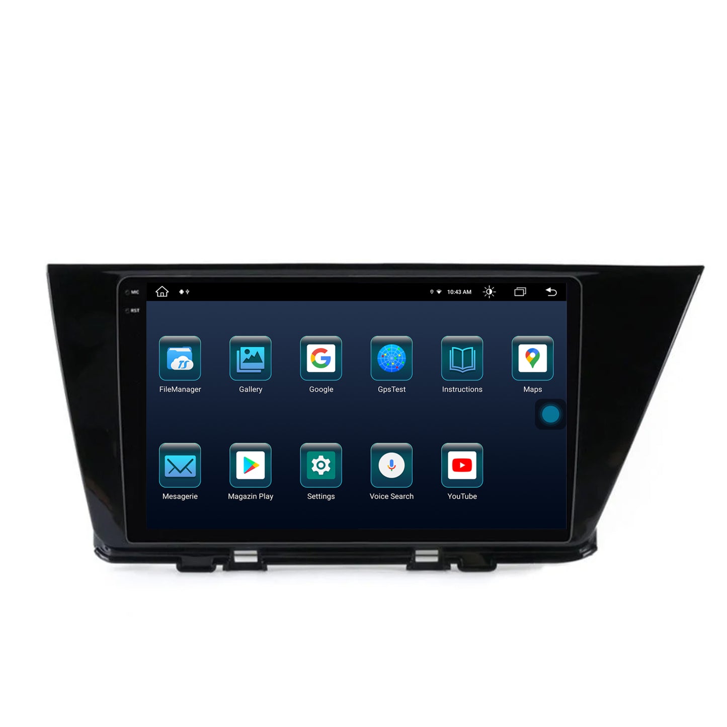 Navigatie Kia Niro (2016+), Android, X-Octacore / 8GB RAM + 256GB ROM, 9.5 Inch - AD-BGX9008+AD-BGRKIT152