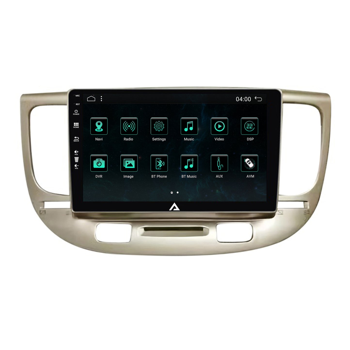 Navigatie Kia Rio (2006-2011), Android, A-Octacore / 4GB RAM + 64GB ROM, 9 Inch - AD-BGA9004+AD-BGRKIT232