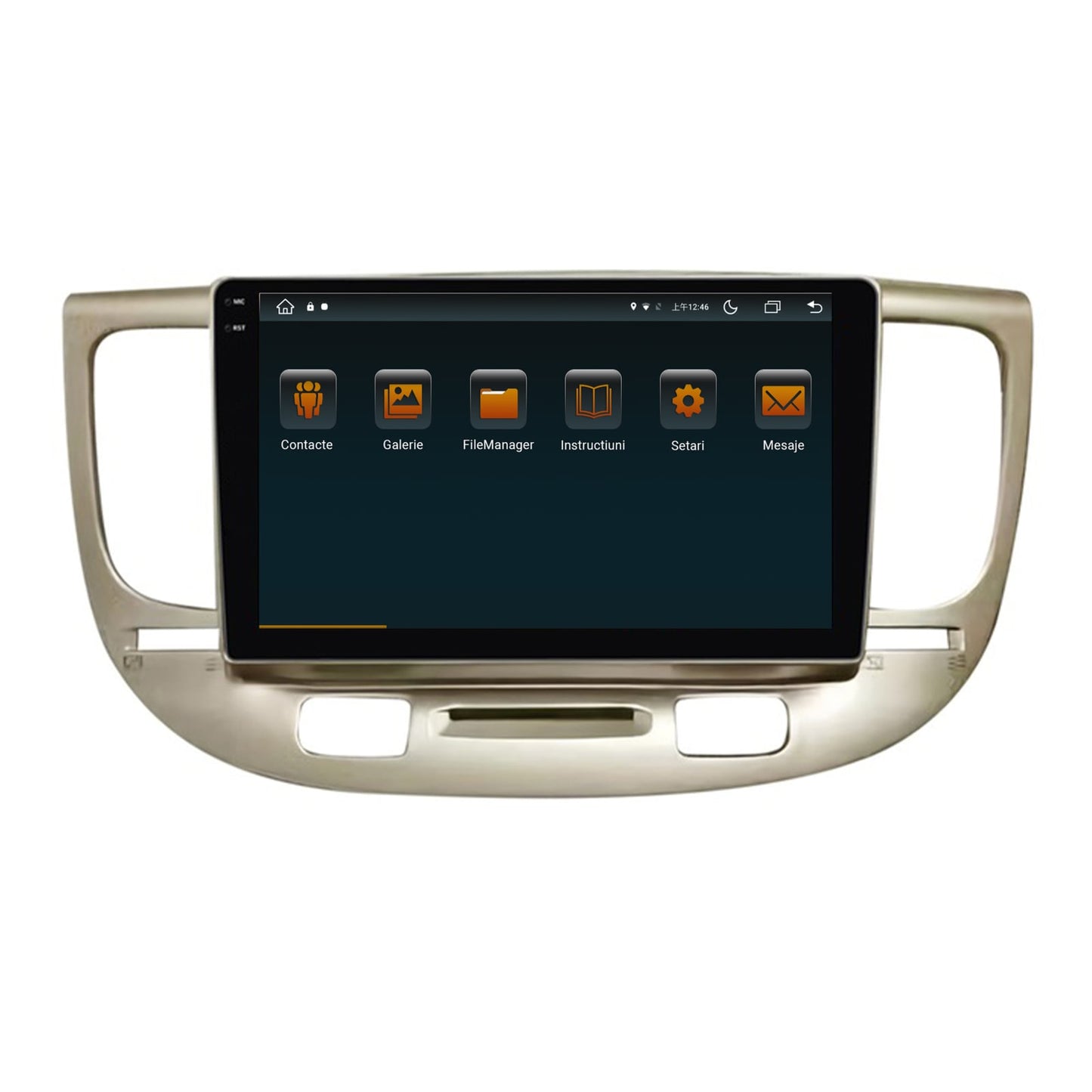 Navigatie Kia Rio (2006-2011), Android, V-Octacore / 4GB RAM + 64GB ROM, 9.5 Inch - AD-BGV9004+AD-BGRKIT232