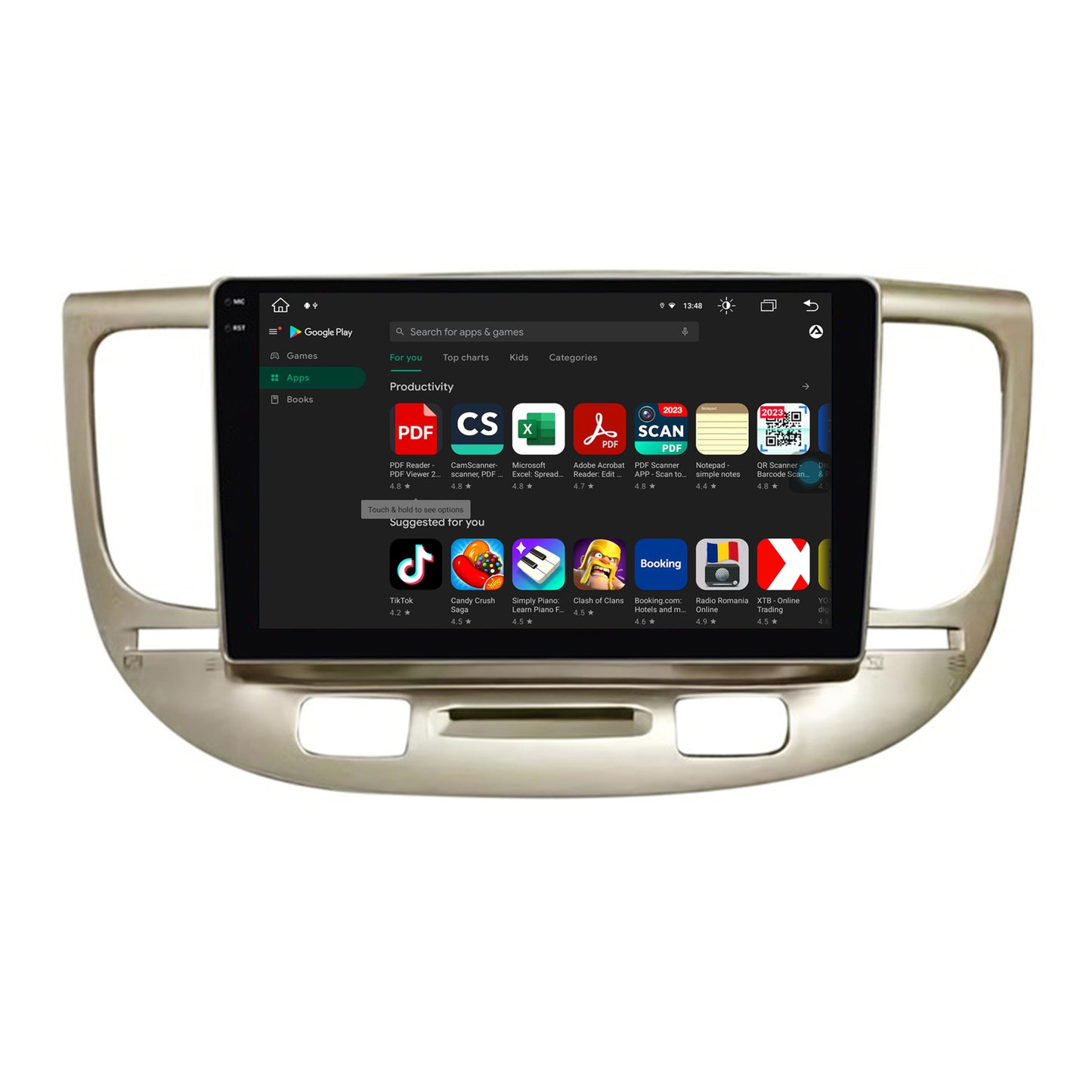 Navigatie Kia Rio (2006-2011), Android, V-Octacore / 4GB RAM + 64GB ROM, 9.5 Inch - AD-BGV9004+AD-BGRKIT232