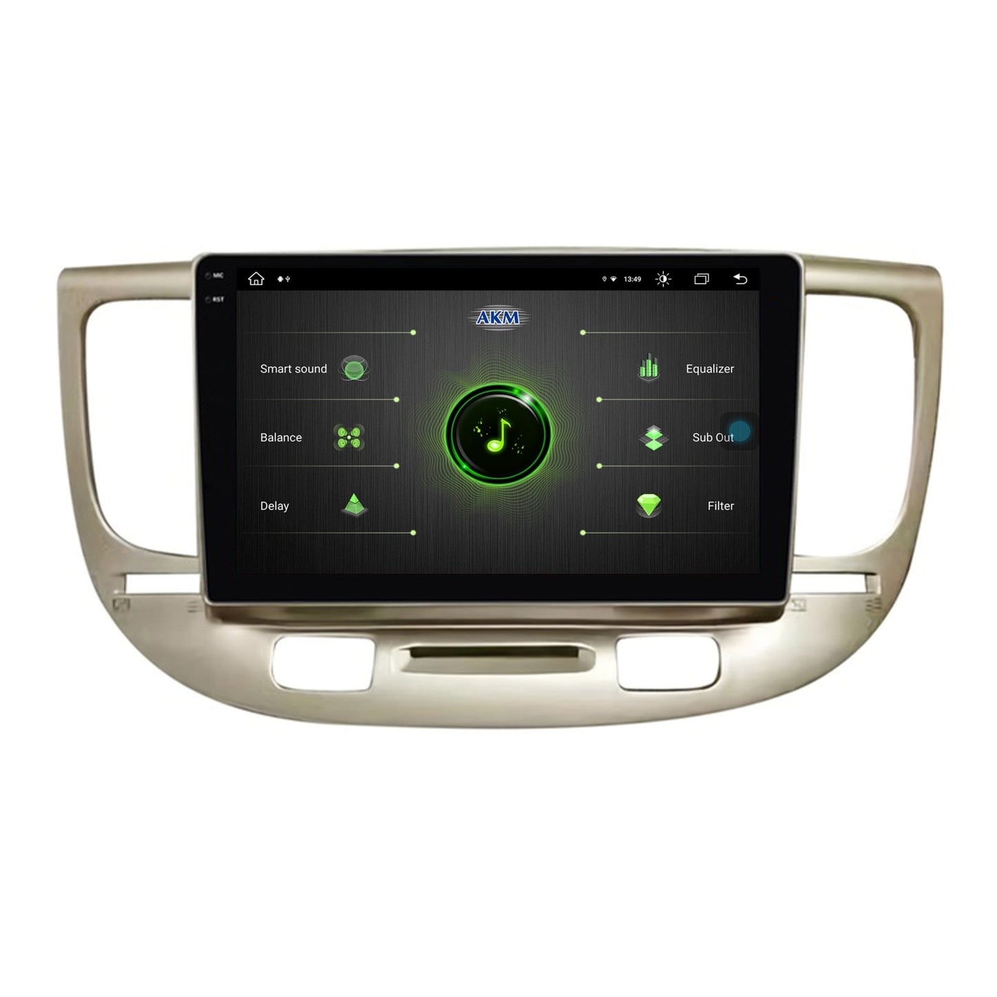 Navigatie Kia Rio (2006-2011), Android, X-Octacore / 8GB RAM + 256GB ROM, 9.5 Inch - AD-BGX9008+AD-BGRKIT232