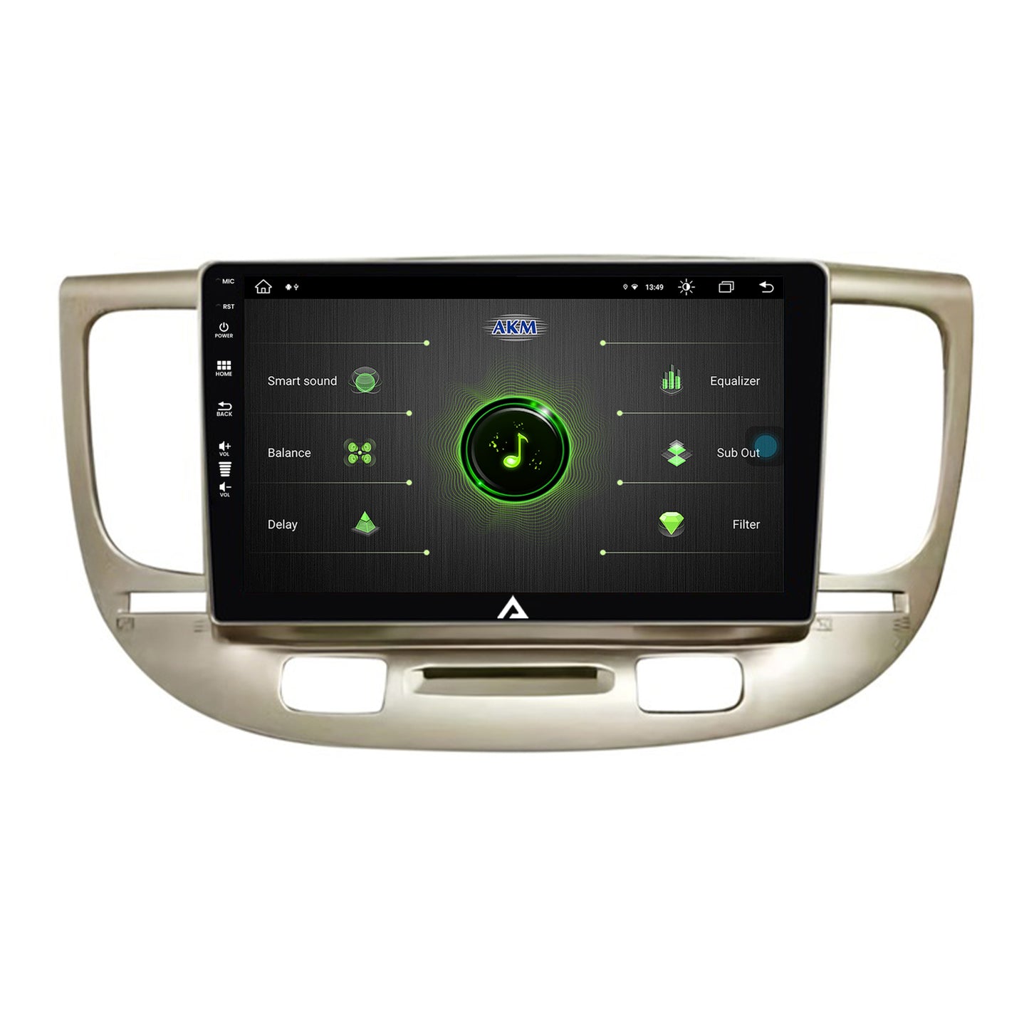 Navigatie Kia Rio (2006-2011), Android, Z-Octacore / 8GB RAM + 256GB ROM, 9 Inch - AD-BGZ9008+AD-BGRKIT232