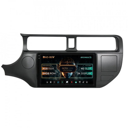 Navigatie Kia Rio (2011-2014), Android, V-Octacore / 4GB RAM + 64GB ROM, 9.5 Inch - AD-BGV9004+AD-BGRKIT226