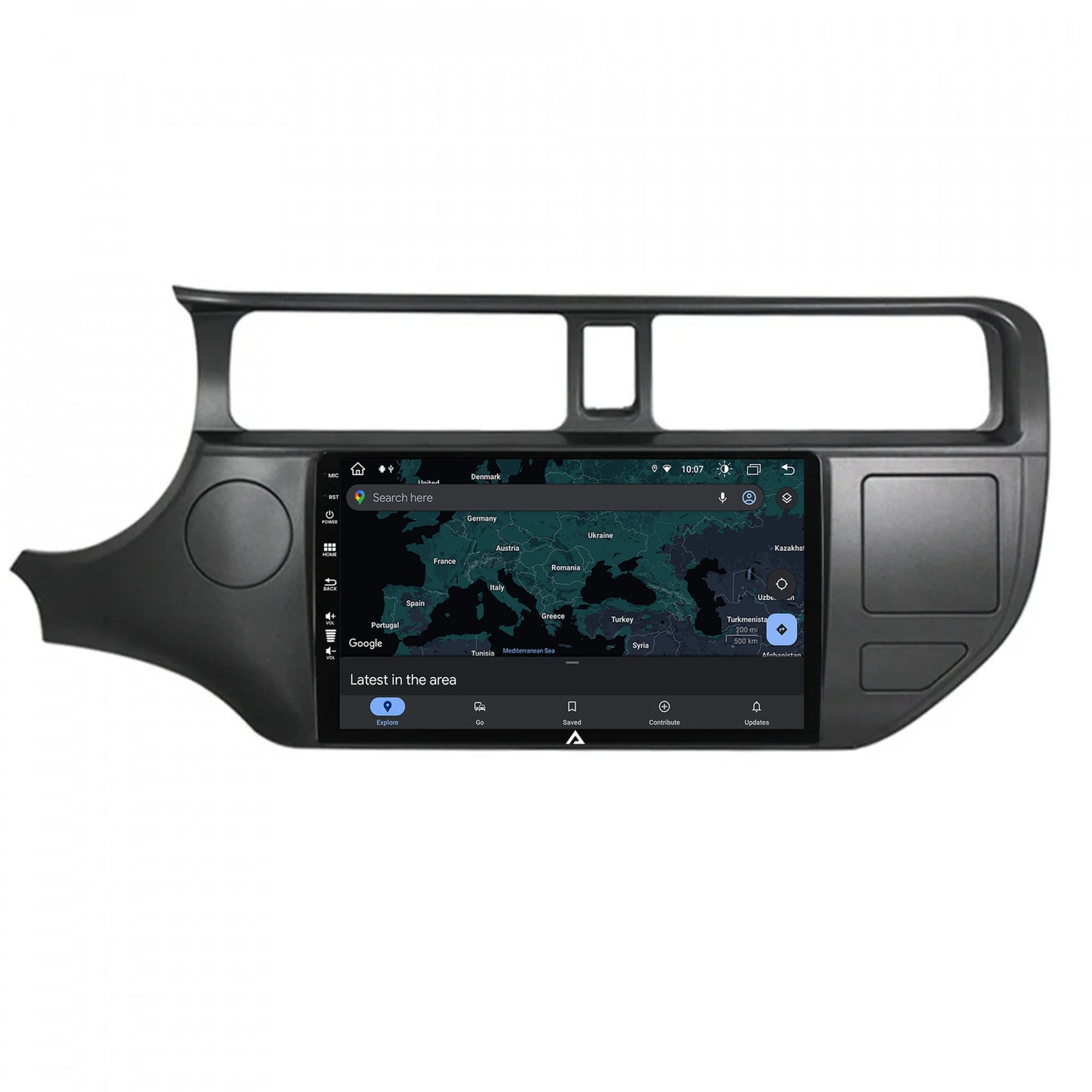 Navigatie Kia Rio (2011-2014), Android, Z-Octacore / 8GB RAM + 256GB ROM, 9 Inch - AD-BGZ9008+AD-BGRKIT226