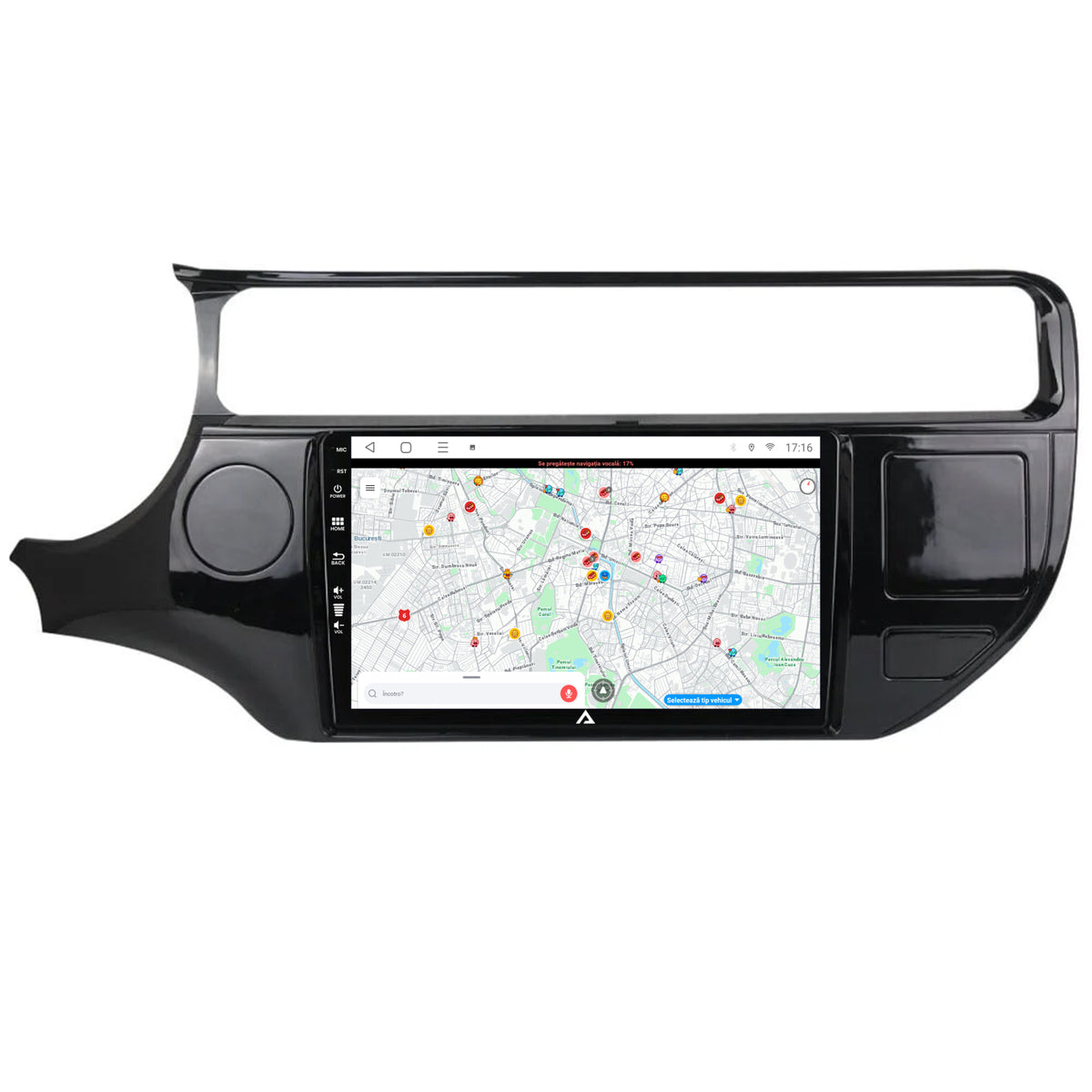 Navigatie Kia Rio (2014-2017), Android, A-Octacore / 4GB RAM + 64GB ROM, 9 Inch - AD-BGA9004+AD-BGRKIT228