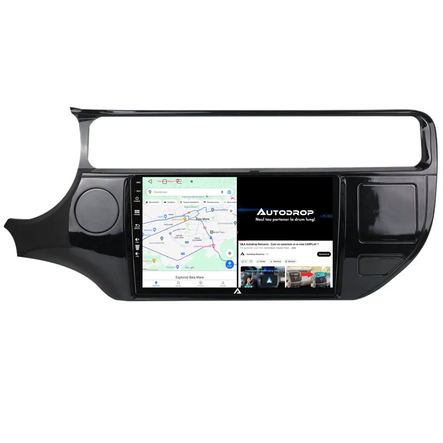 Navigatie Kia Rio (2014-2017), Android, A-Octacore / 4GB RAM + 64GB ROM, 9 Inch - AD-BGA9004+AD-BGRKIT228