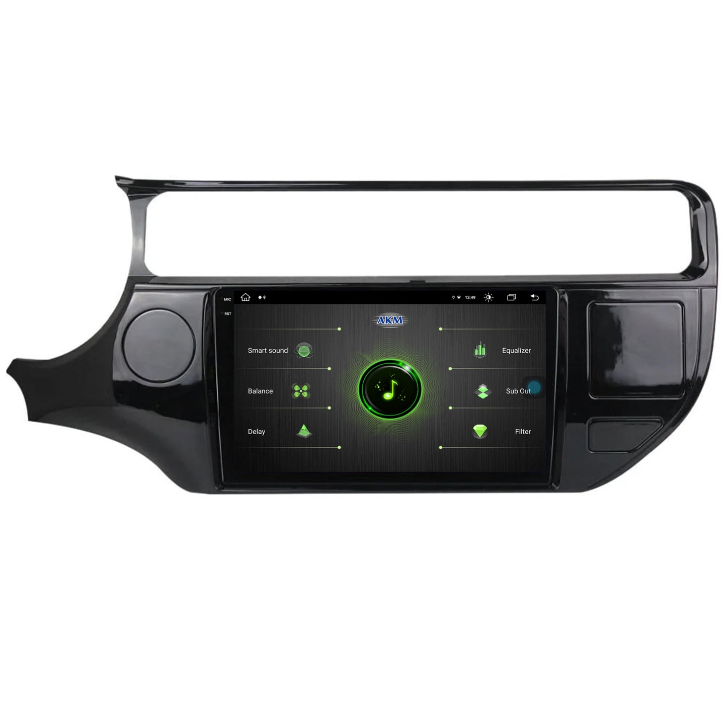 Navigatie Kia Rio (2014-2017), Android, V-Octacore / 4GB RAM + 64GB ROM, 9.5 Inch - AD-BGV9004+AD-BGRKIT228