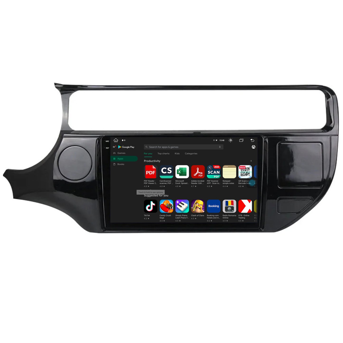 Navigatie Kia Rio (2014-2017), Android, X-Octacore / 8GB RAM + 256GB ROM, 9.5 Inch - AD-BGX9008+AD-BGRKIT228