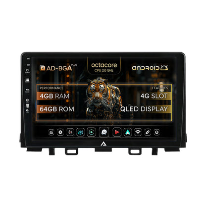 Navigatie Kia Rio (2017-2024), Android, A-Octacore / 4GB RAM + 64GB ROM, 9 Inch - AD-BGA9004+AD-BGRKIT222