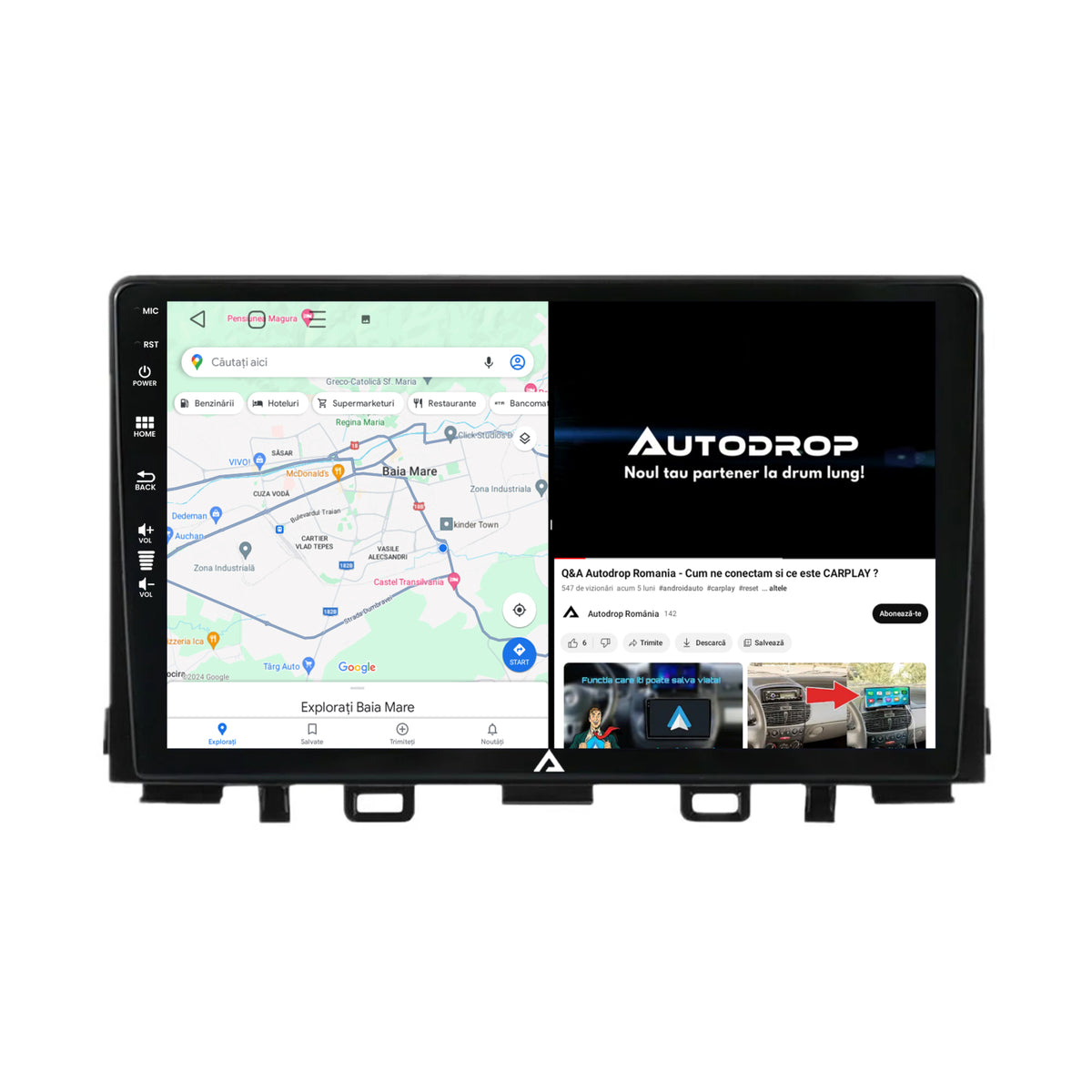 Navigatie Kia Rio (2017-2024), Android, P-Octacore / 2GB RAM + 32GB ROM, 9 Inch - AD-BGP9002+AD-BGRKIT222