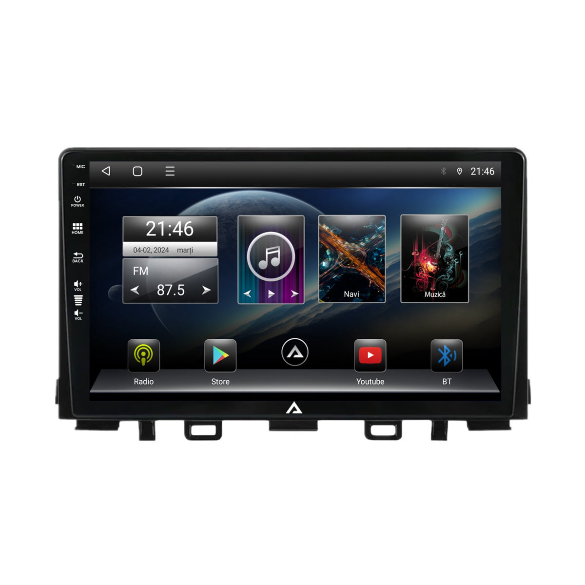 Navigatie Kia Rio (2017-2024), Android, P-Octacore / 2GB RAM + 32GB ROM, 9 Inch - AD-BGP9002+AD-BGRKIT222