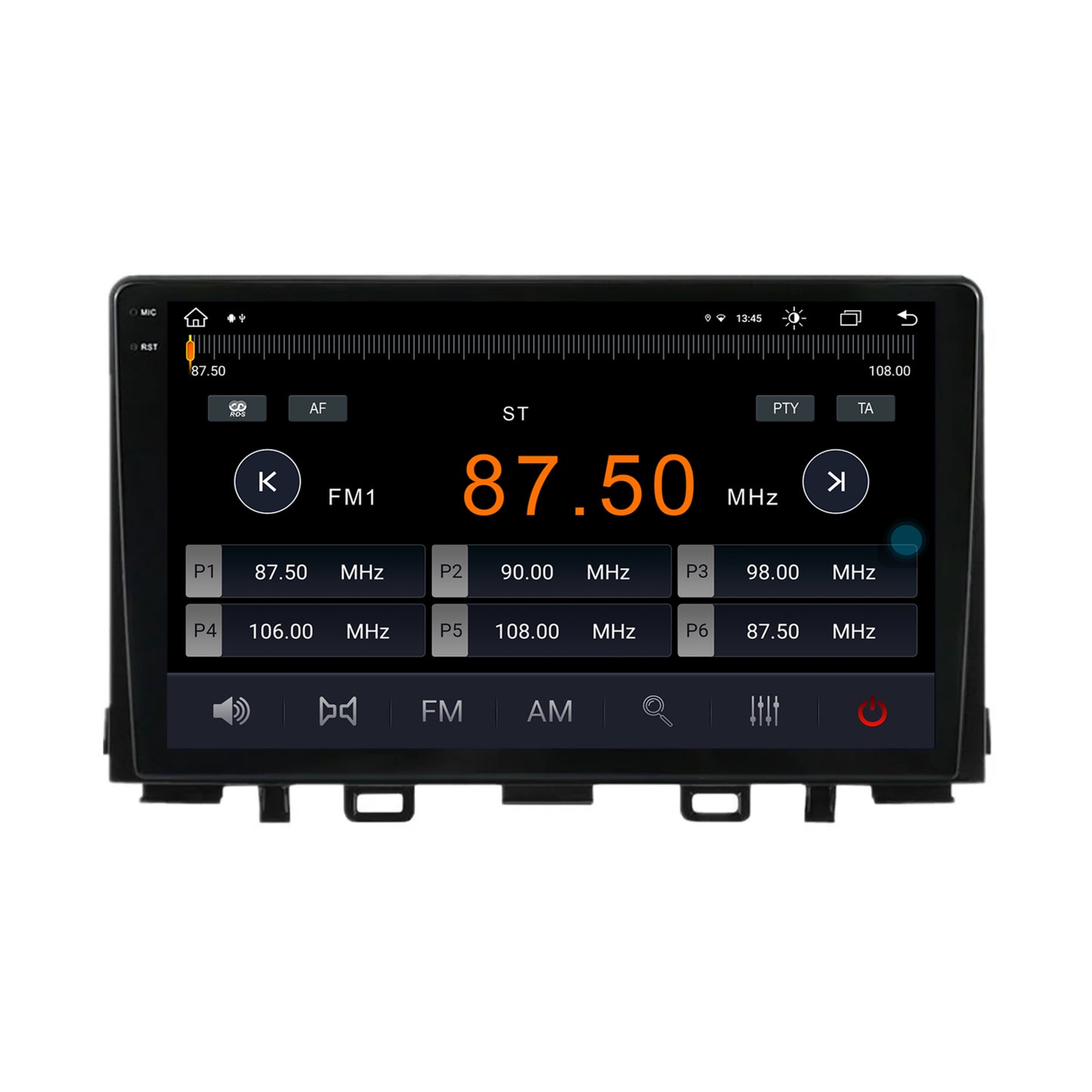 Navigatie Kia Rio (2017-2024), Android, V-Octacore / 4GB RAM + 64GB ROM, 9.5 Inch - AD-BGV9004+AD-BGRKIT222