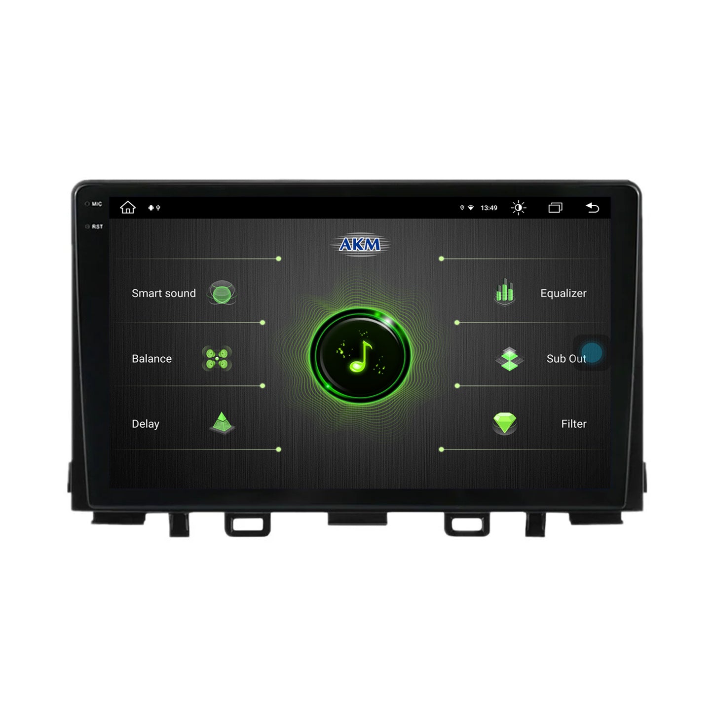 Navigatie Kia Rio (2017-2024), Android, X-Octacore / 8GB RAM + 256GB ROM, 9.5 Inch - AD-BGX9008+AD-BGRKIT222