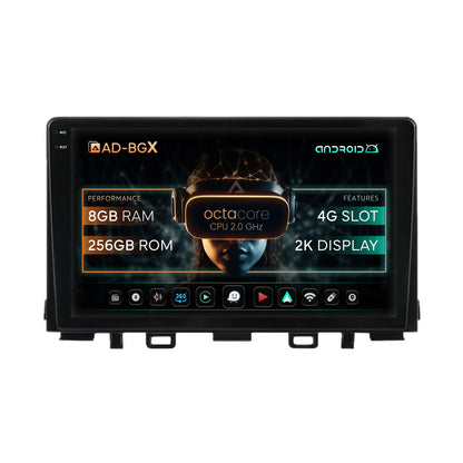 Navigatie Kia Rio (2017-2024), Android, X-Octacore / 8GB RAM + 256GB ROM, 9.5 Inch - AD-BGX9008+AD-BGRKIT222