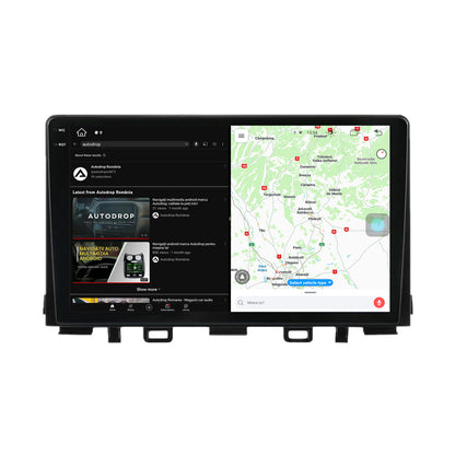 Navigatie Kia Rio (2017-2024), Android, X-Octacore / 8GB RAM + 256GB ROM, 9.5 Inch - AD-BGX9008+AD-BGRKIT222