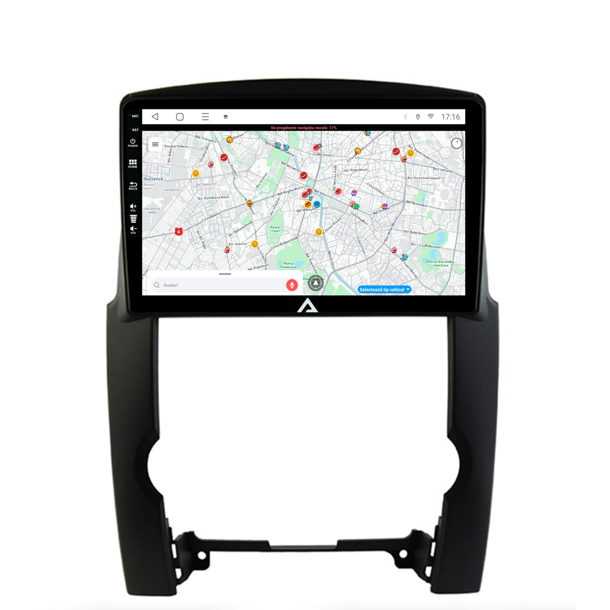 Navigatie Kia Sorento (2009-2013), Android, E-Octacore / 2GB RAM + 32GB ROM, 10.1 Inch - AD-BGE10002+AD-BGRKIT208