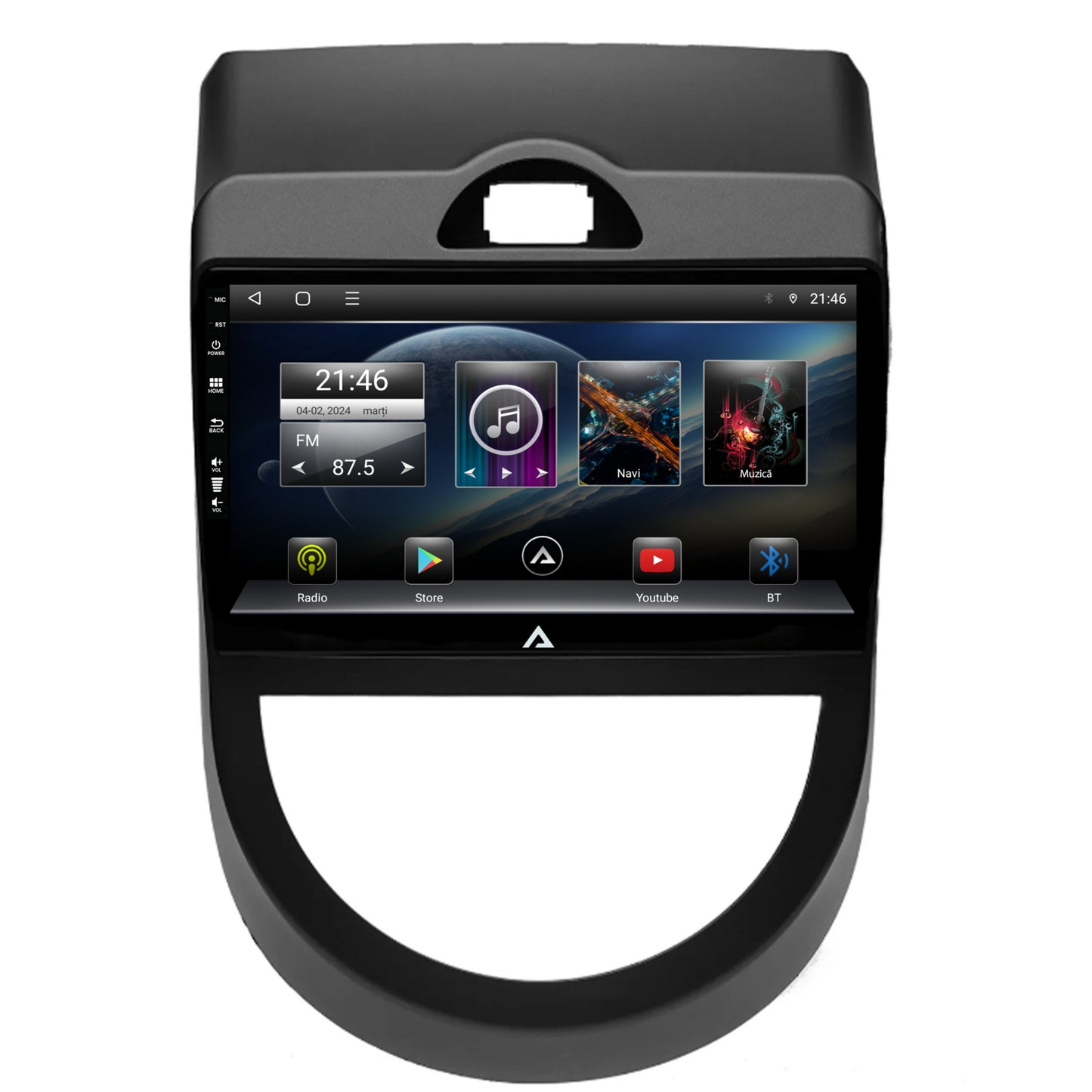 Navigatie Kia Soul (2009-2013), Android, E-Octacore / 2GB RAM + 32GB ROM, 9 Inch - AD-BGE9002+AD-BGRKIT215V2