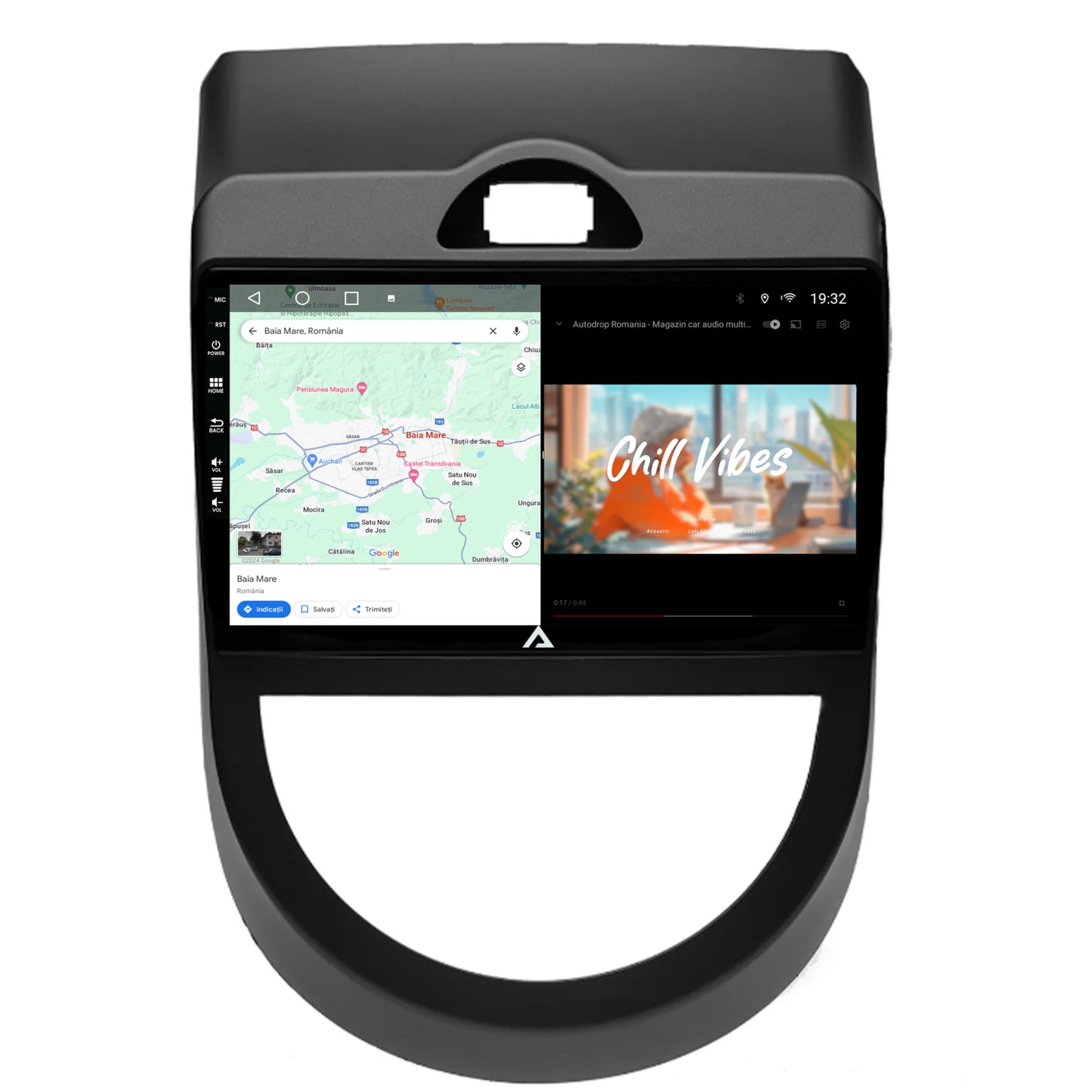 Navigatie Kia Soul (2009-2013), Android, A-Octacore / 4GB RAM + 64GB ROM, 9 Inch - AD-BGA9004+AD-BGRKIT215V2