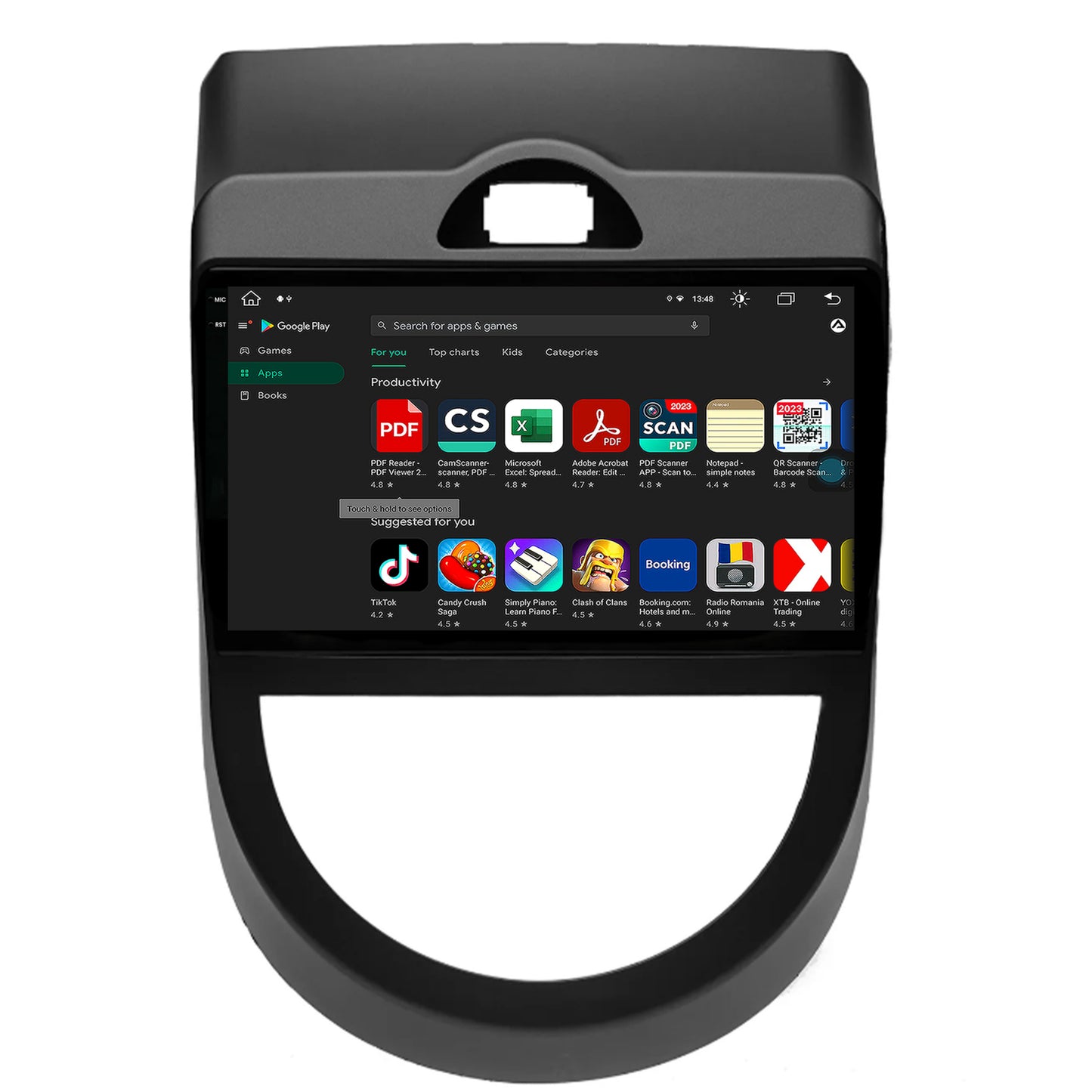 Navigatie Kia Soul (2009-2013), Android, V-Octacore / 4GB RAM + 64GB ROM, 9.5 Inch - AD-BGV9004+AD-BGRKIT215V2