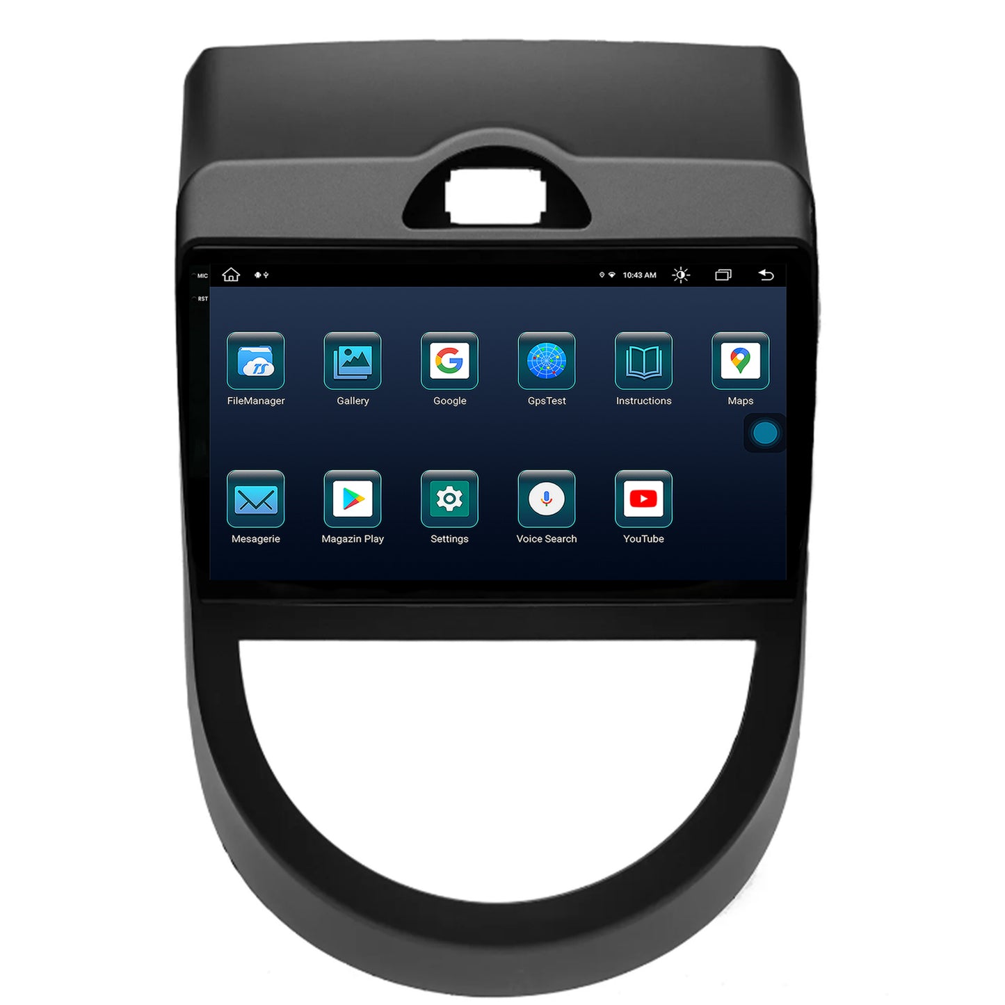 Navigatie Kia Soul (2009-2013), Android, X-Octacore / 8GB RAM + 256GB ROM, 9.5 Inch - AD-BGX9008+AD-BGRKIT215V2