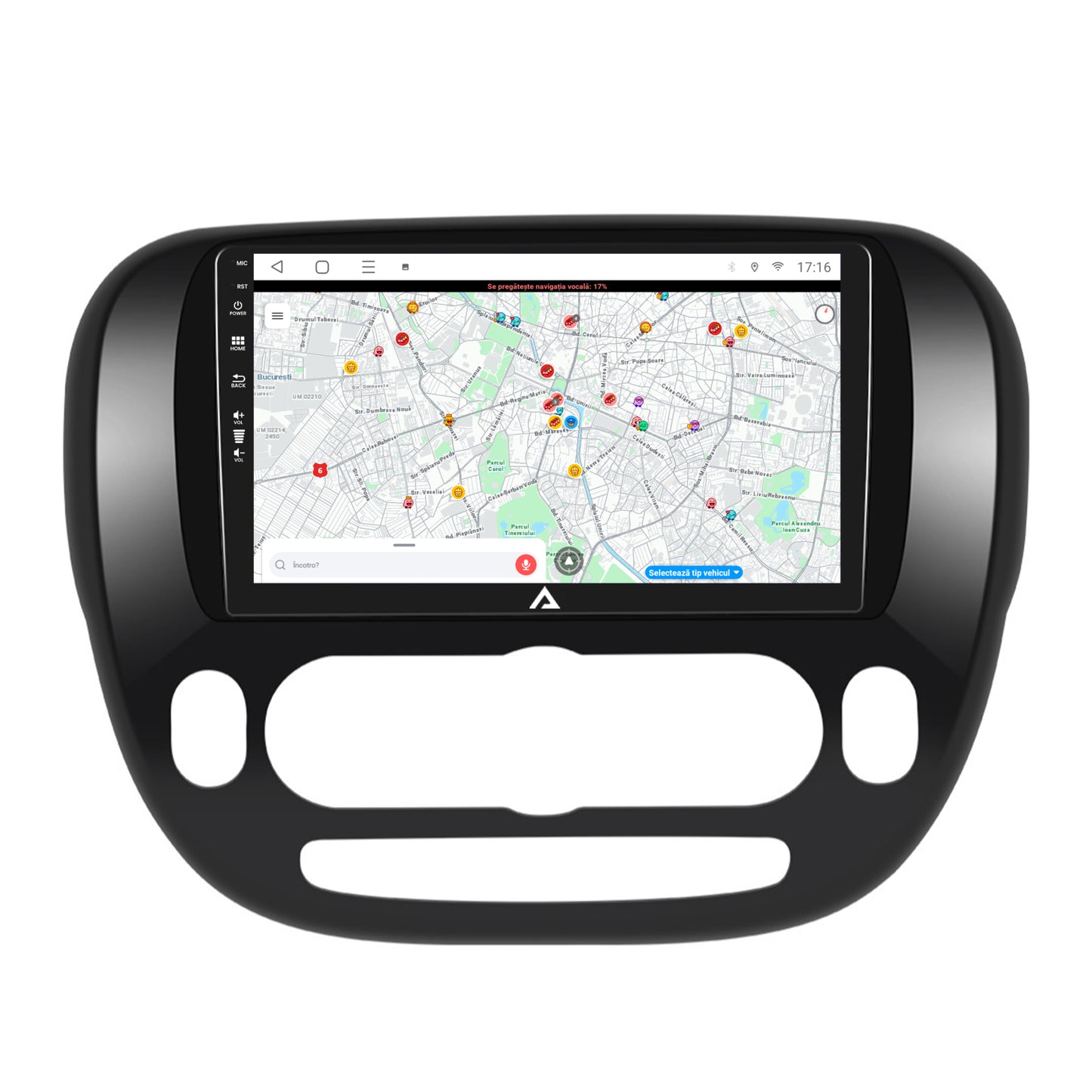 Navigatie Kia Soul (2014-2019), Android, P-Octacore / 2GB RAM + 32GB ROM, 9 Inch - AD-BGP9002+AD-BGRKIT233V1