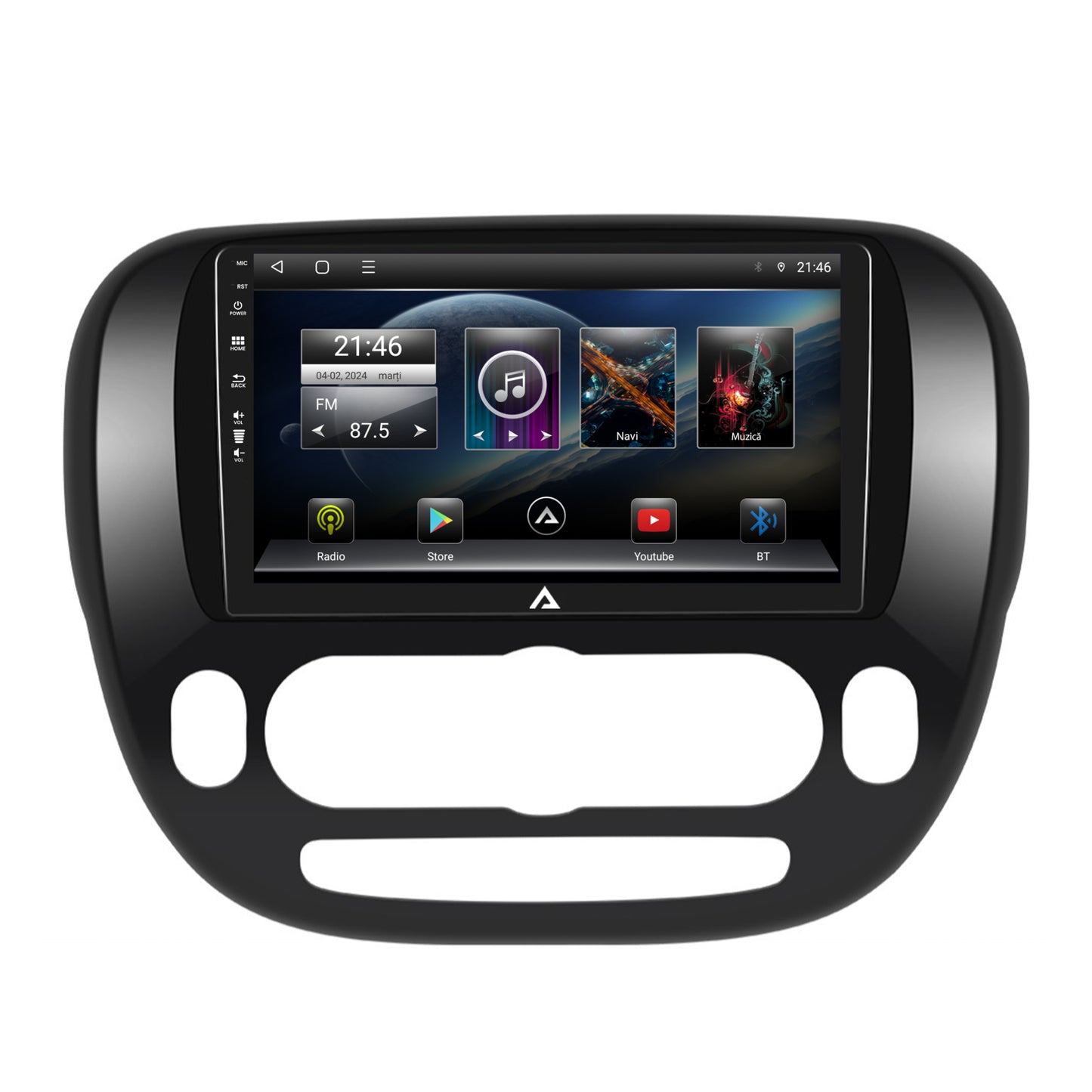 Navigatie Kia Soul (2014-2019), Android, P-Octacore / 2GB RAM + 32GB ROM, 9 Inch - AD-BGP9002+AD-BGRKIT233V1