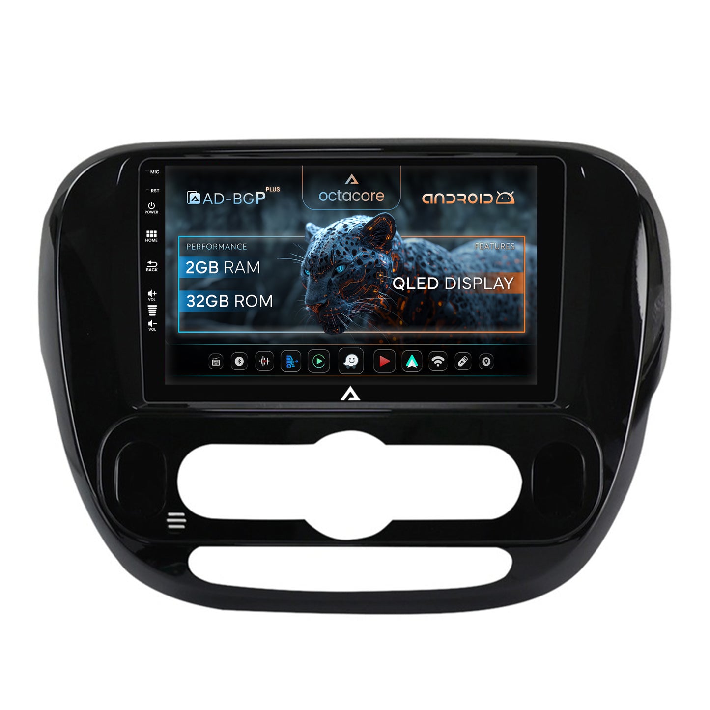 Navigatie Kia Soul (2014-2019), Android, P-Octacore / 2GB RAM + 32GB ROM, 9 Inch - AD-BGP9002+AD-BGRKIT233V2
