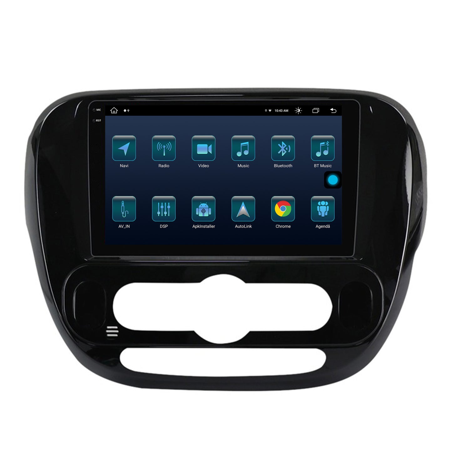 Navigatie Kia Soul (2014-2019), Android, X-Octacore / 8GB RAM + 256GB ROM, 9.5 Inch - AD-BGX9008+AD-BGRKIT233V2