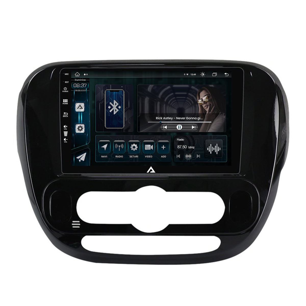 Navigatie Kia Soul (2014-2019), Android, Z-Octacore / 8GB RAM + 256GB ROM, 9 Inch - AD-BGZ9008+AD-BGRKIT233V2