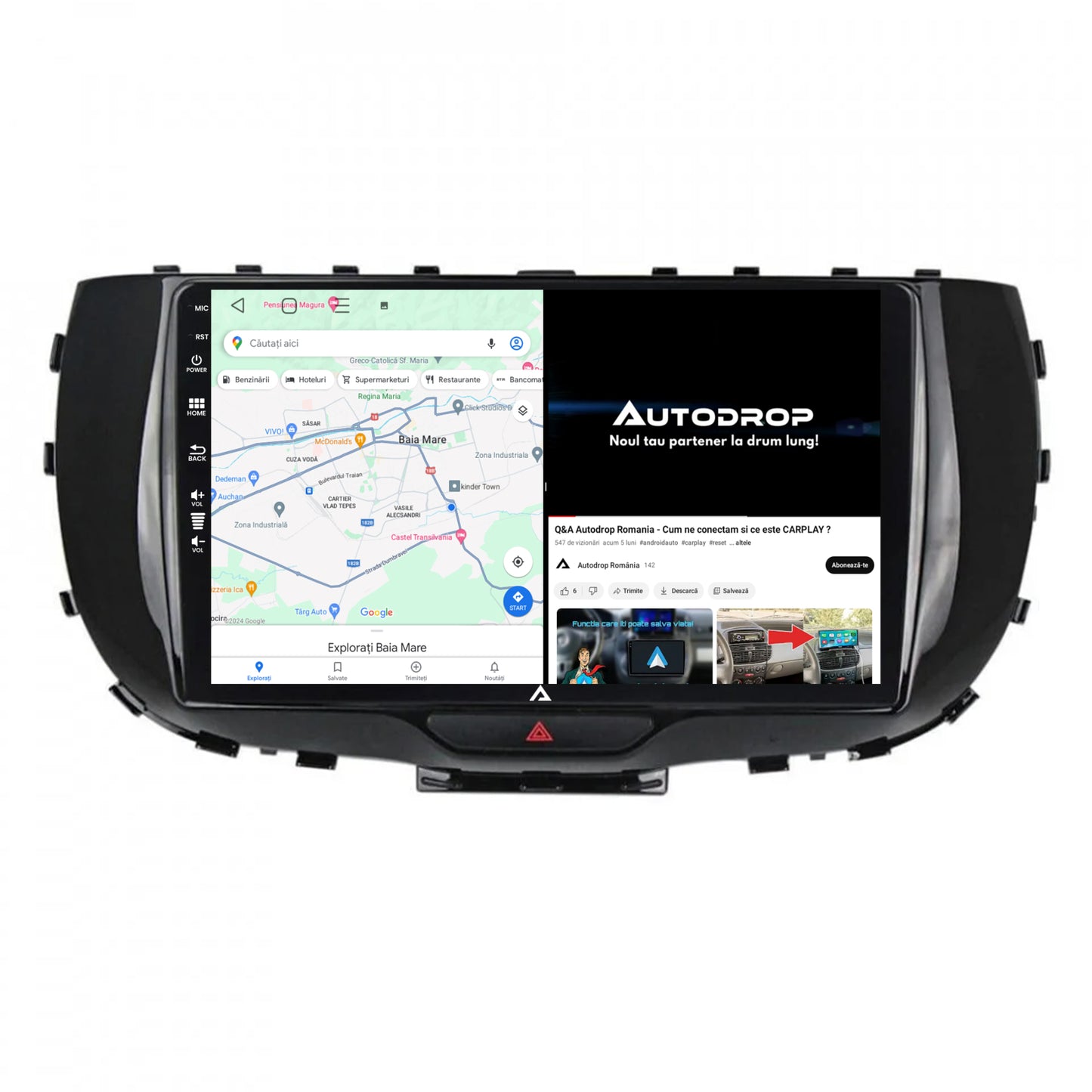 Navigatie Kia Soul (2019+), Android, E-Octacore / 2GB RAM + 32GB ROM, 9 Inch - AD-BGE9002+AD-BGRKIT235