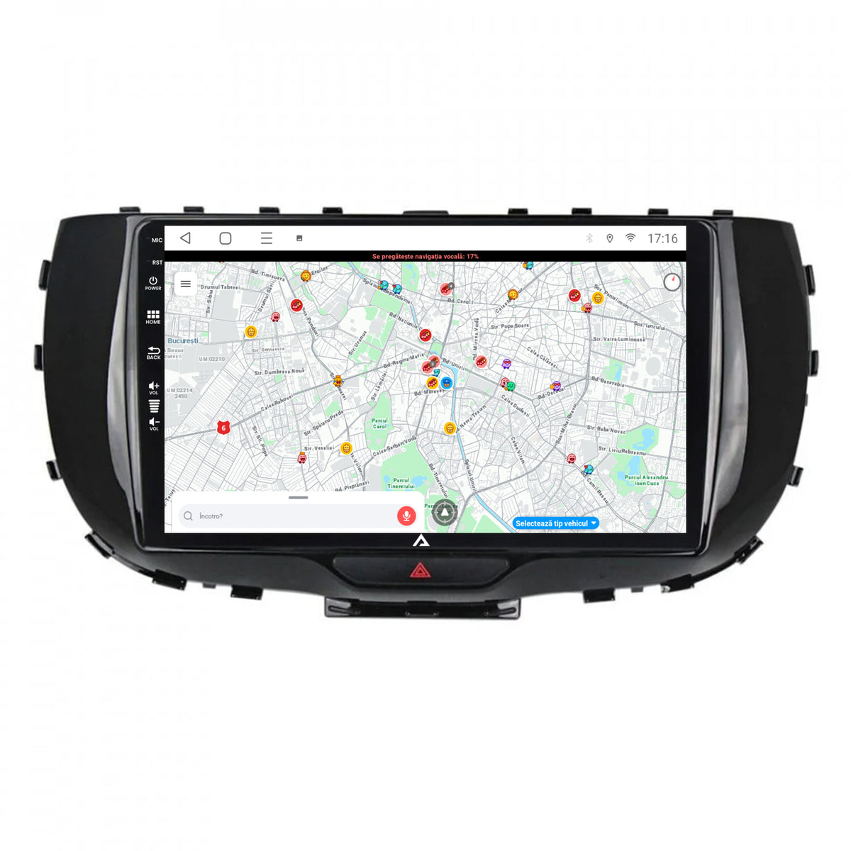 Navigatie Kia Soul (2019+), Android, P-Octacore / 2GB RAM + 32GB ROM, 9 Inch - AD-BGP9002+AD-BGRKIT235