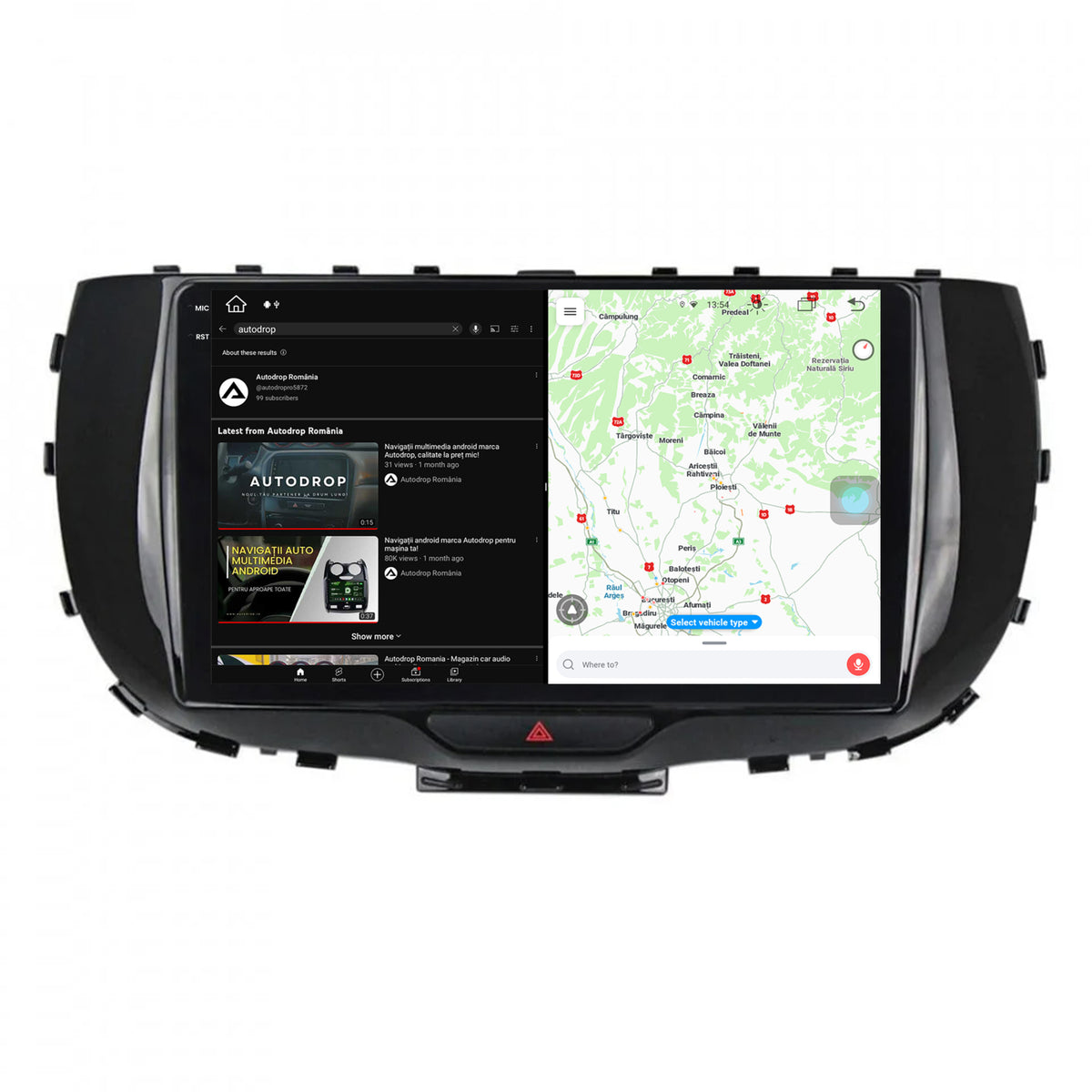 Navigatie Kia Soul (2019+), Android, V-Octacore / 4GB RAM + 64GB ROM, 9.5 Inch - AD-BGV9004+AD-BGRKIT235