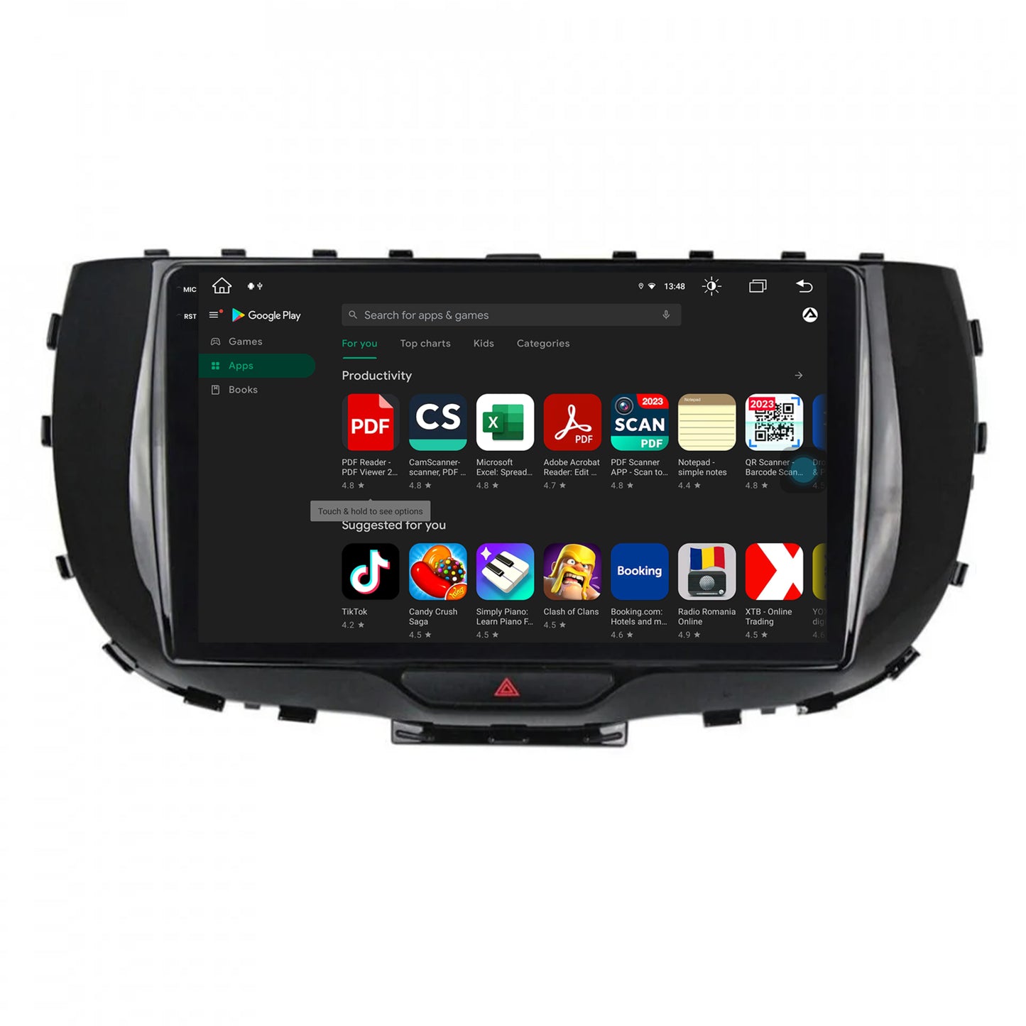 Navigatie Kia Soul (2019+), Android, V-Octacore / 4GB RAM + 64GB ROM, 9.5 Inch - AD-BGV9004+AD-BGRKIT235