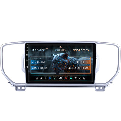 Navigatie Kia Sportage (2016-2018), Android, E-Octacore / 2GB RAM + 32GB ROM, 9 Inch - AD-BGE9002+AD-BGRKIT150V2-S