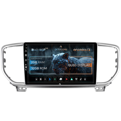 Navigatie Kia Sportage (2018+), Android, P-Octacore / 2GB RAM + 32GB ROM, 9 Inch - AD-BGP9002+AD-BGRKIT150