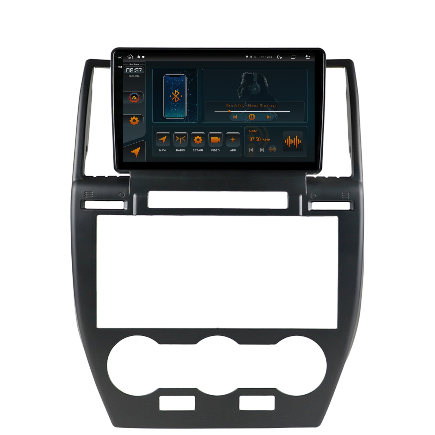 Navigatie Land Rover Freelander 2 (2006-2012), Android, V-Octacore / 4GB RAM + 64GB ROM, 9.5 Inch - AD-BGV9004+AD-BGRKIT430