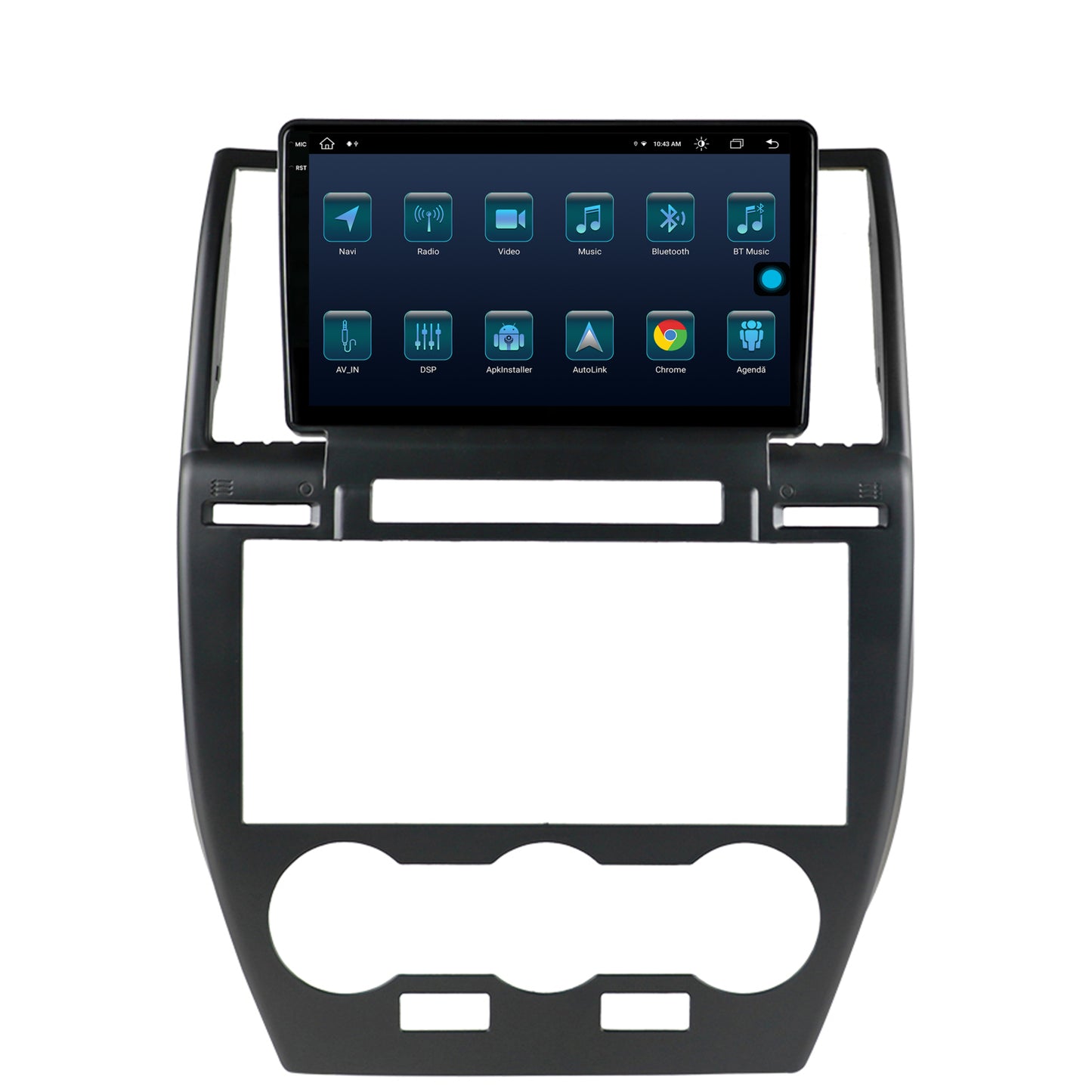 Navigatie Land Rover Freelander 2 (2006-2012), Android, X-Octacore / 8GB RAM + 256GB ROM, 9.5 Inch - AD-BGX9008+AD-BGRKIT430