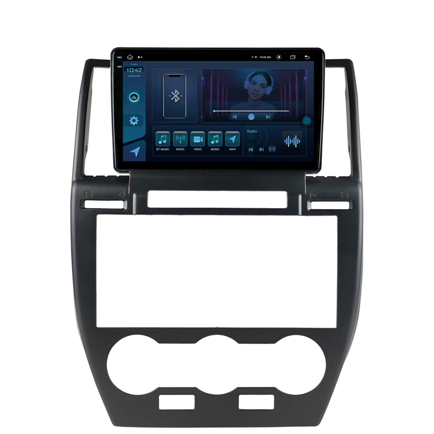 Navigatie Land Rover Freelander 2 (2006-2012), Android, X-Octacore / 8GB RAM + 256GB ROM, 9.5 Inch - AD-BGX9008+AD-BGRKIT430